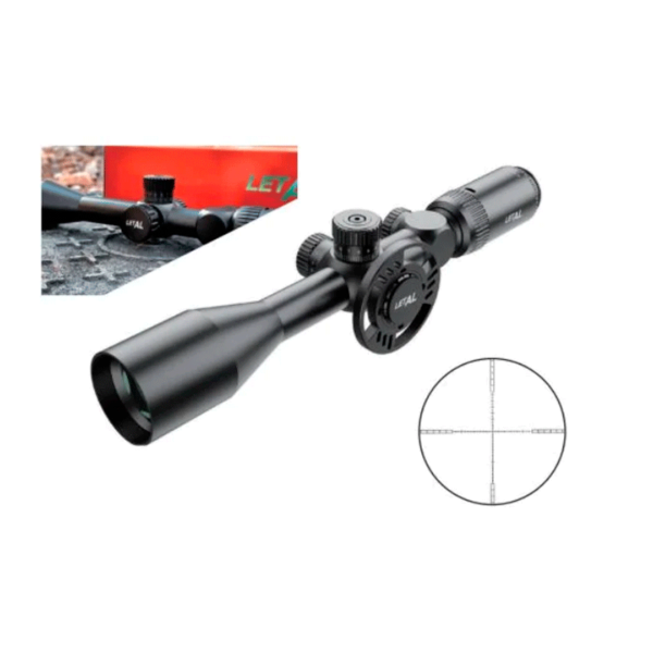 MIRA TELESCOPICA LETAL 4-16X42 SFIR, SEGUNDO PLANO FOCAL